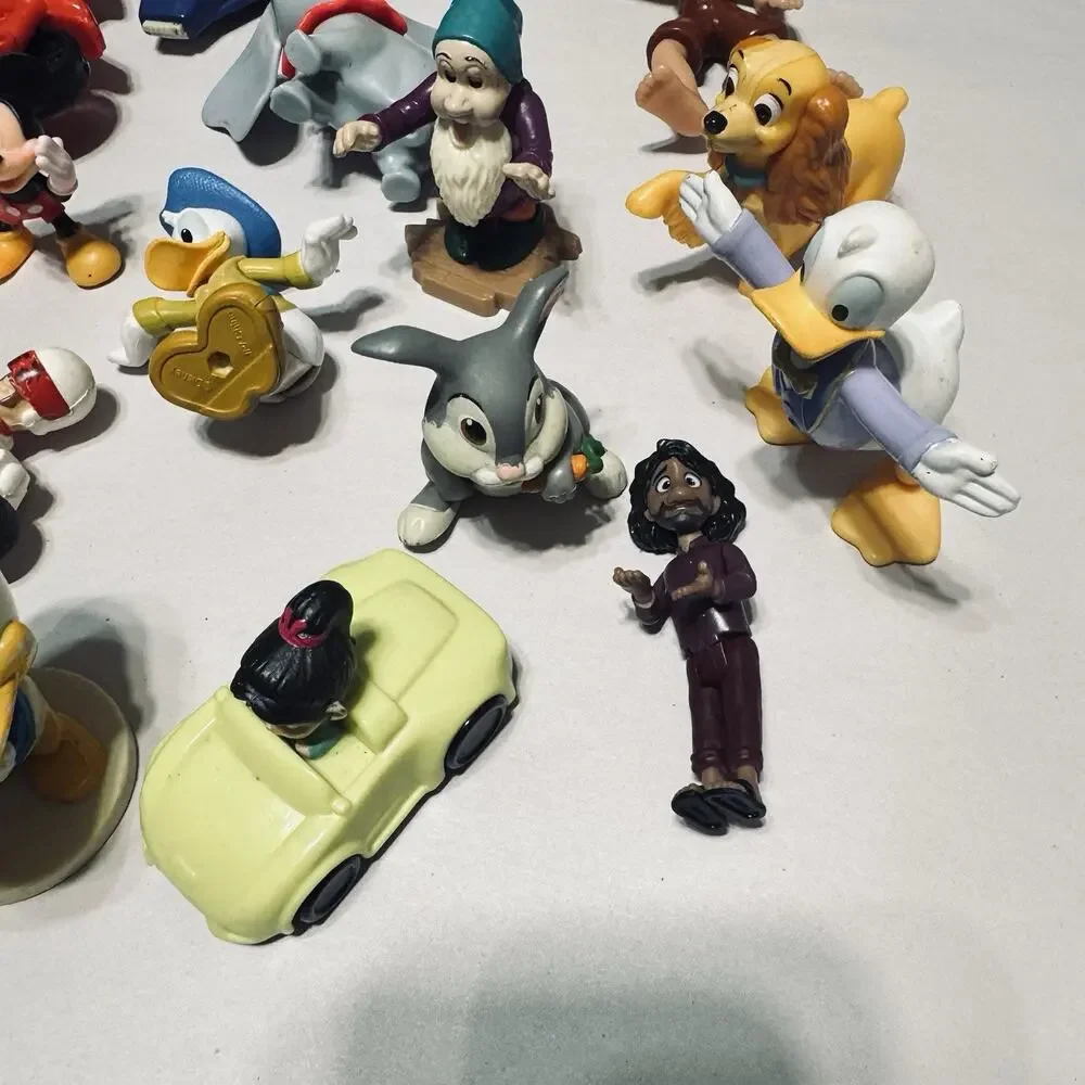 Disney Action Figures Lot Cake Toppers McDonald’s Kelloggs Pixar Various Misc